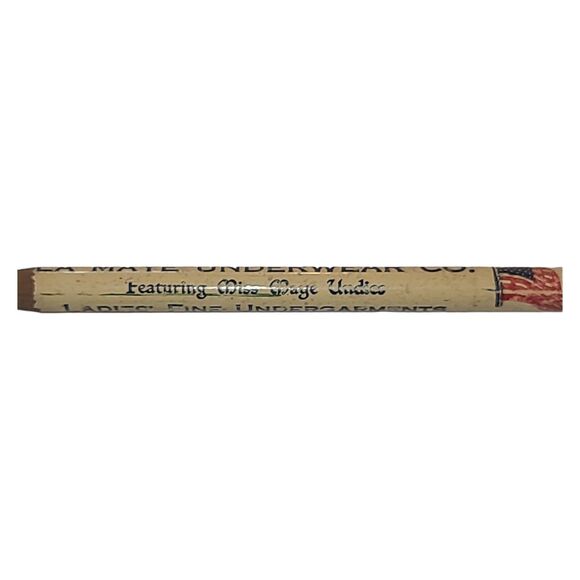 Vintage La Maye Underwear Co. Pencil 1940's/50's Miss Maye Undies Advertisement - Picture 3 of 6